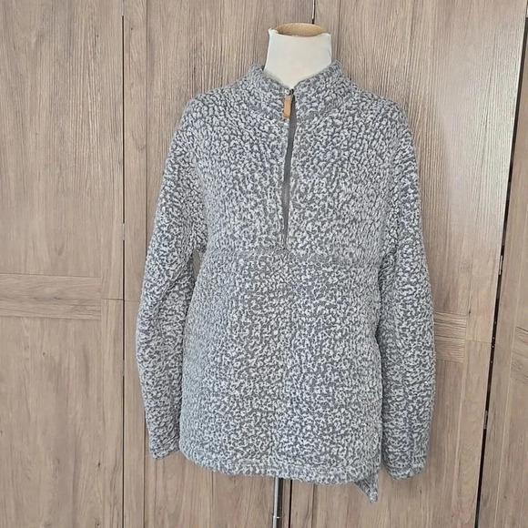 Women pullover sweater  quaterzip  pullover - Picture 2 of 9